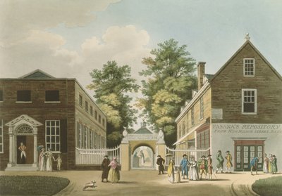 Old Wells and Pump Room, Cheltenham by Thomas Hulley